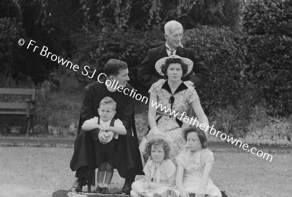 REV N HOLDEN S.J. ORDINATION GROUPS AT M.P. AND MERRION CONVENT